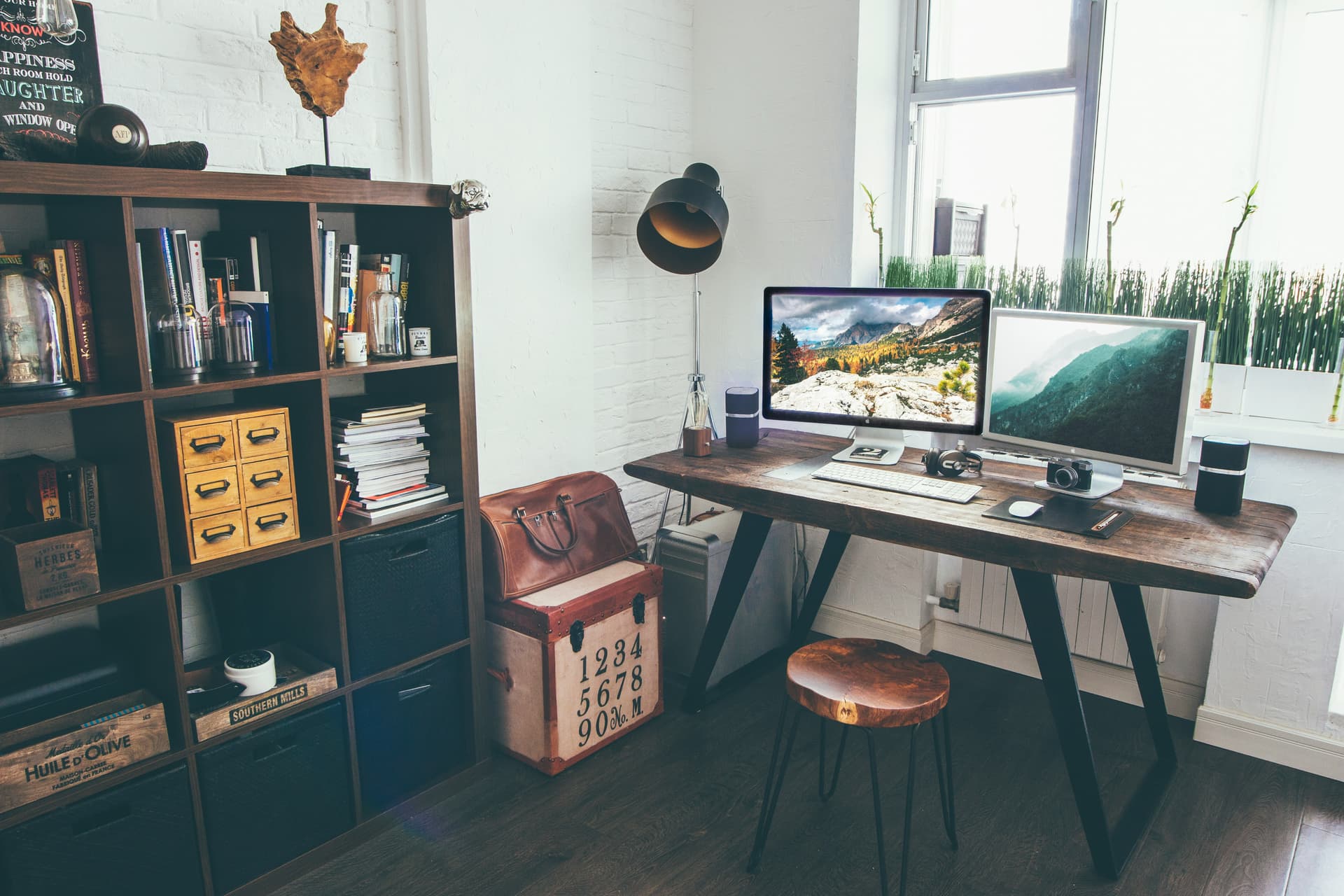 Organized personal development workspace